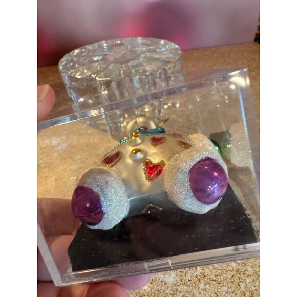 🐑 2004‎ Target Unique Treasures Glass Elvis Sheep Christmas Ornament – NIB - Picture 9 of 9